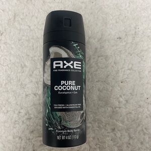 AXE Aluminum Free 72-Hour Premium Body Spray, Pure Coconut, 4 Oz. Spray Can